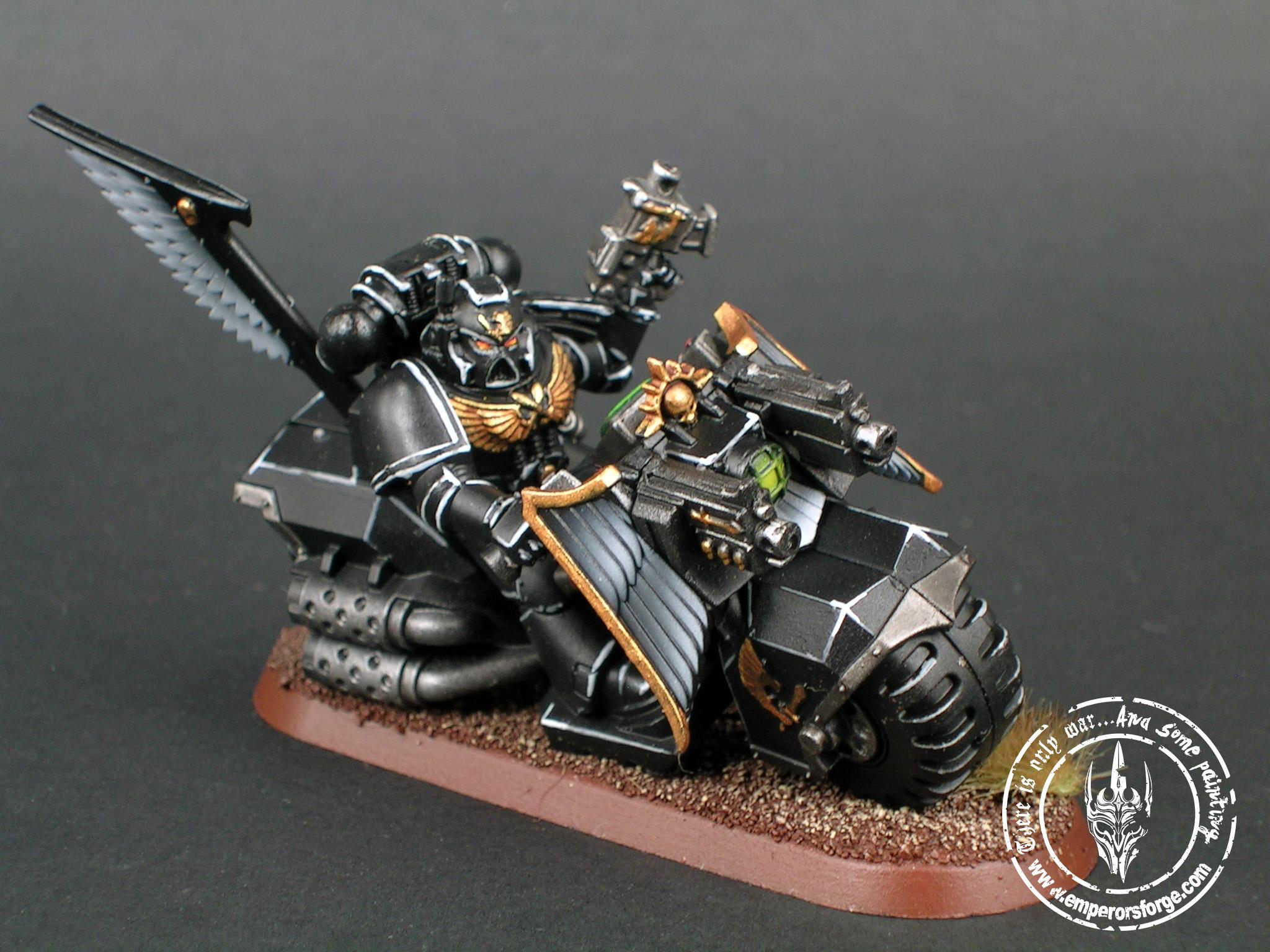 Dark Angels, Dark Vengeance, Painted, Ravenwing Bike Squadron - Dark ...